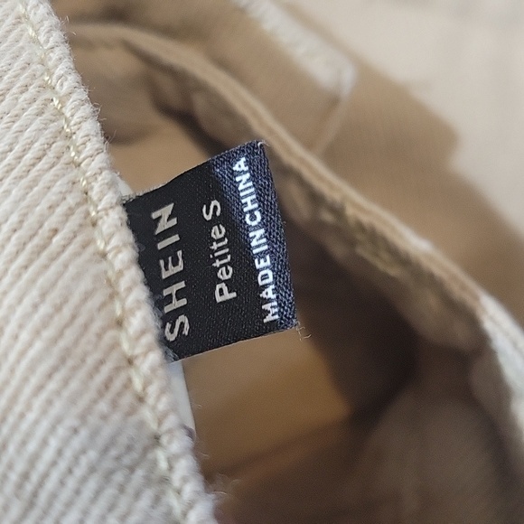 Shein Women's Cargo Pants Size Petite Small - Picture 3 of 7